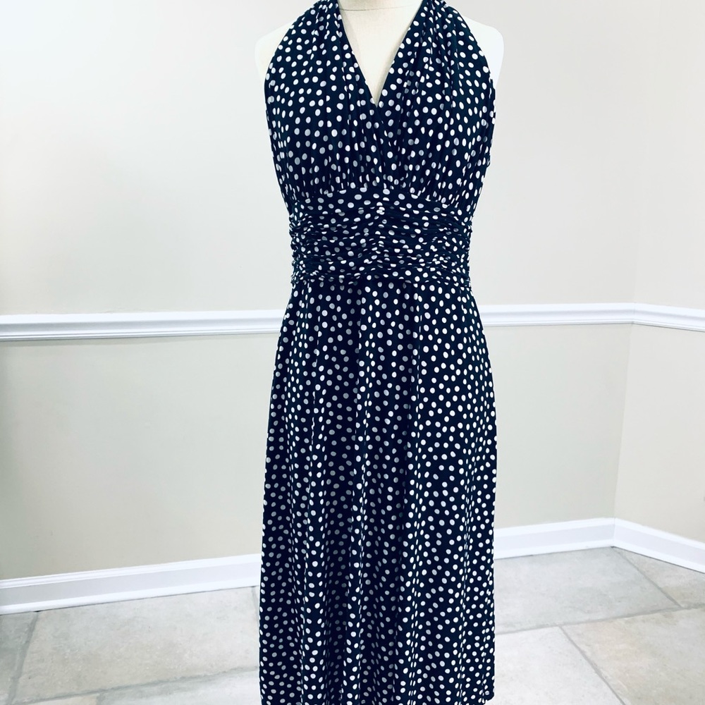 Evan-Picone PolkaDot Dress